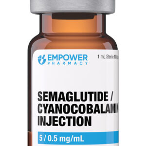 Semaglutide/B12 5/0.5mg/ml (1 ml) 5 mg total. EMPOWER PHARMACY